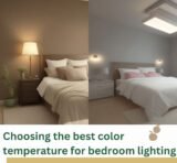 Choosing the best color temperature for bedroom lighting