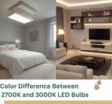 The Color Difference Between 2700K and 3000K LED Bulbs.