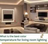 What is the best color temperature for living room lighting?